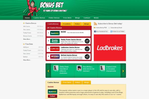 bonus-bet.com site used Bonus-bet