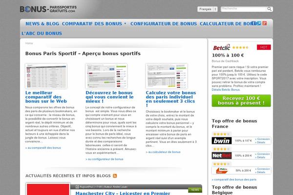bonus-parissportifs-gratuits.com site used Style