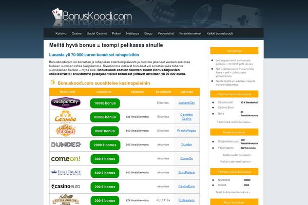 Bk theme site design template sample