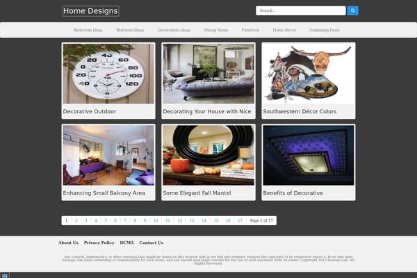 MenHe theme site design template sample