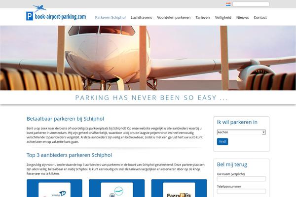 book-airport-parking.com site used Standaard