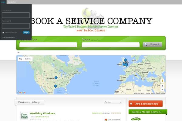 bookaservice.directory site used Bookaservice