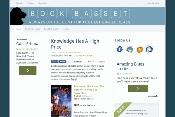 bookbasset.com site used Extra-child
