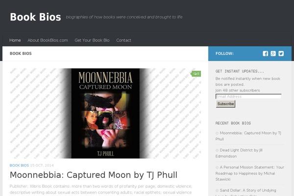 Hueman theme site design template sample