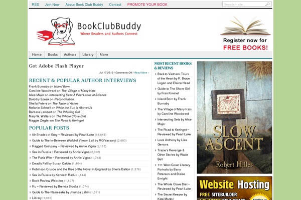 bookclubbuddy.com site used Blognewsv101