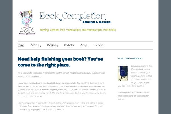 Twenty Twelve theme site design template sample