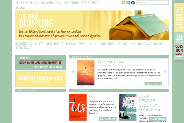 bookdumpling.com site used Bookdumpling