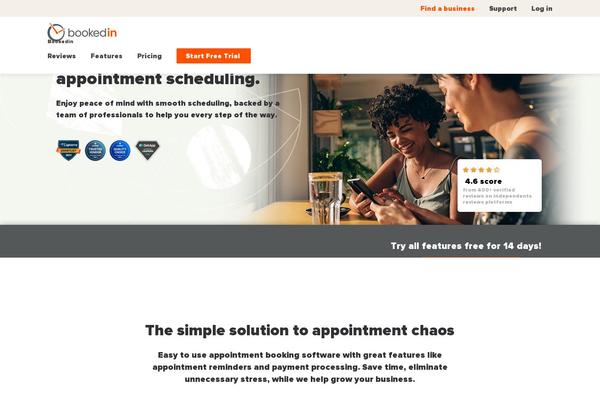 bookedin.com site used Bookedin