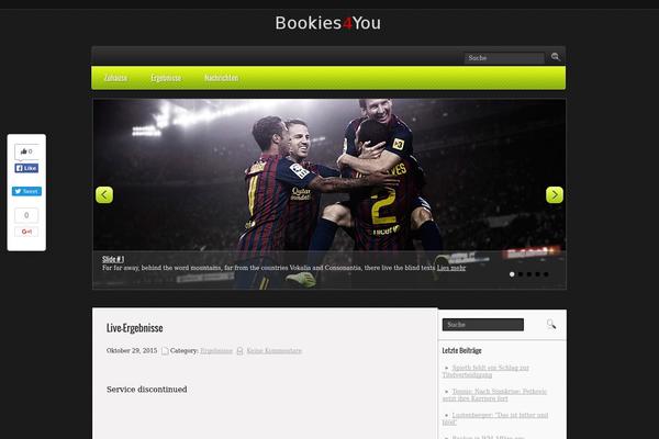 Footballnet theme websites examples