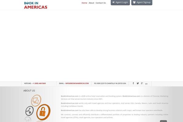 bookinamericas.com site used Traveler
