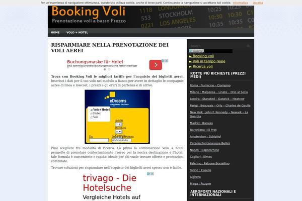 bookingvoli.com site used Mimoza