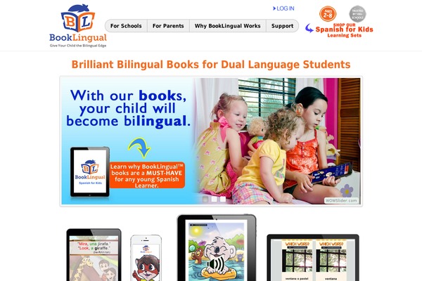 booklingual.com site used Booklingual