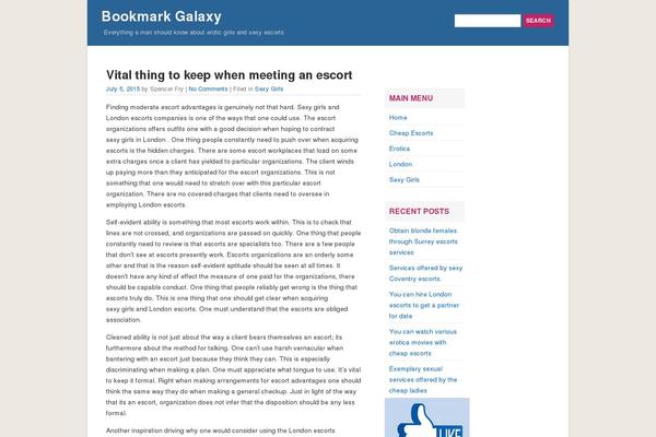 bookmarkgalaxy.com site used QuickPress