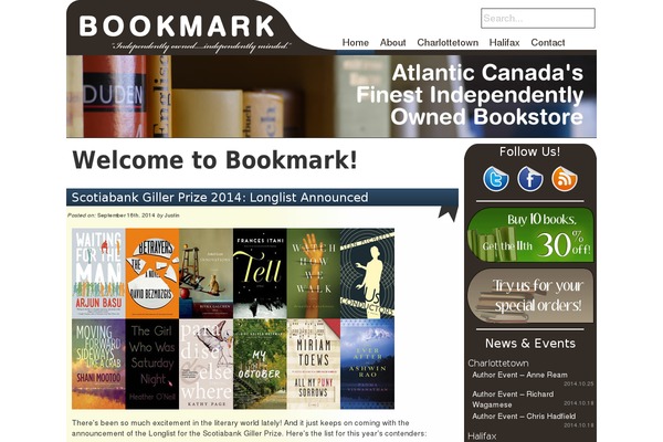bookmarkinc.ca site used Bookmark