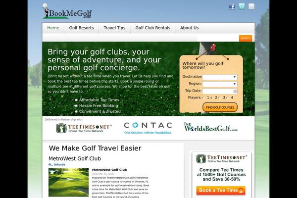 bookmegolf.com site used Bookmegolf