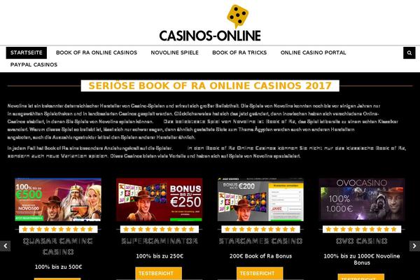 bookofra-deluxe.de site used Casinosonline