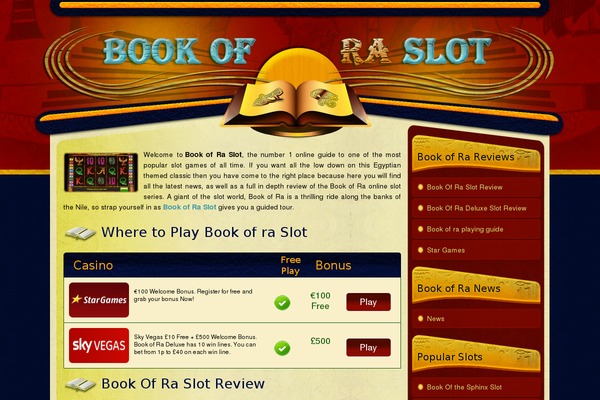 bookofraslotz.com site used Bookofra