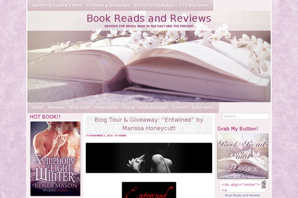 bookreadsandreviews.com site used 2-sidebar-book-reads