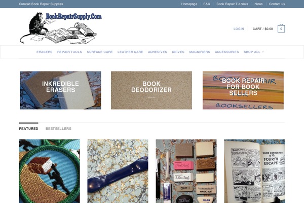 Flatsome theme site design template sample