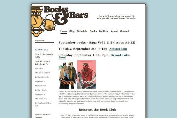 booksandbars.com site used Booksandbars