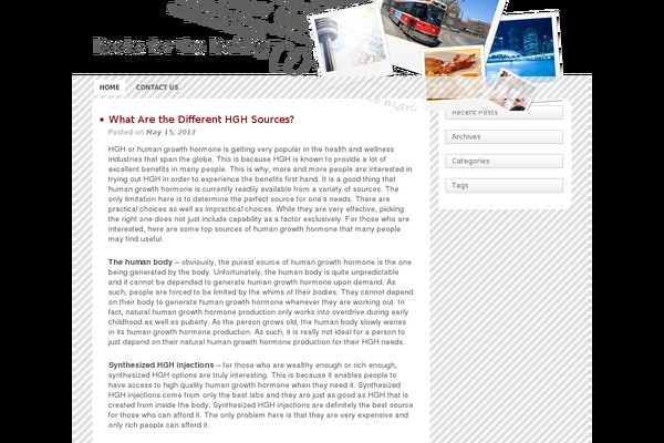 Toronto theme site design template sample