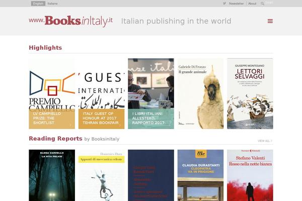 booksinitaly.it site used Booksinitaly