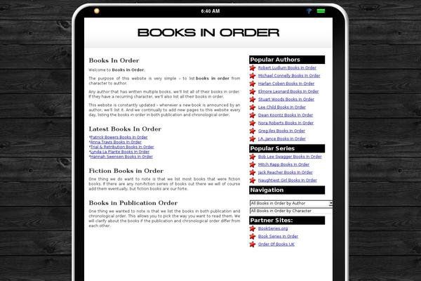 booksinorder.net site used Dealerdan-ipad