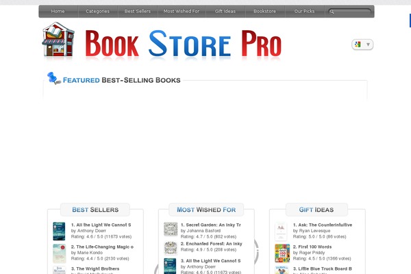 bookstorepro.com site used Template2