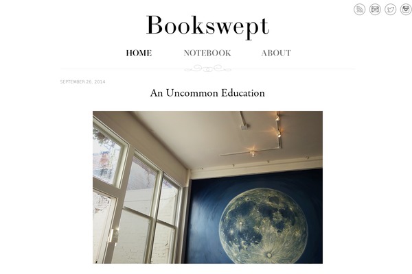 bookswept.com site used Bookswept