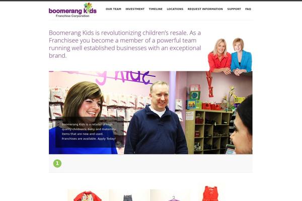 boomerangkidsfranchise.com site used SmartStart