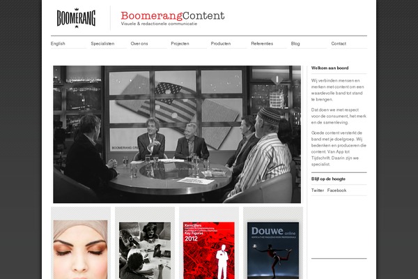 boomerangpublishing.nl site used Boomerang-content