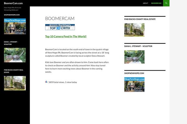 Twenty Fourteen theme site design template sample