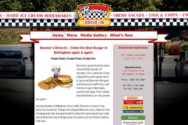 boomersdrivein.com site used Canvas
