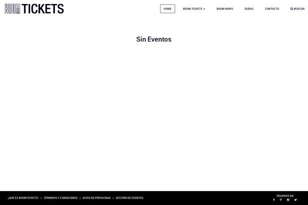 boomtickets.com site used Boomtickets