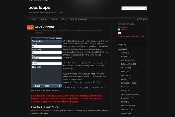 boostapps.com site used Boostapps-v2