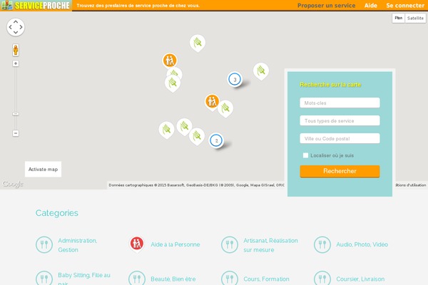 Business Finder theme site design template sample