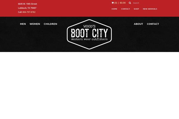 bootcity.com site used Booty-city