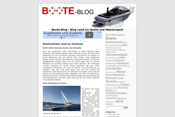 boote-blog.de site used Boote-blog