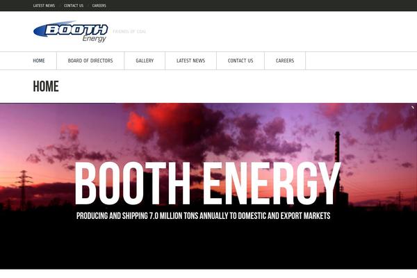 boothenergy.com site used Crux