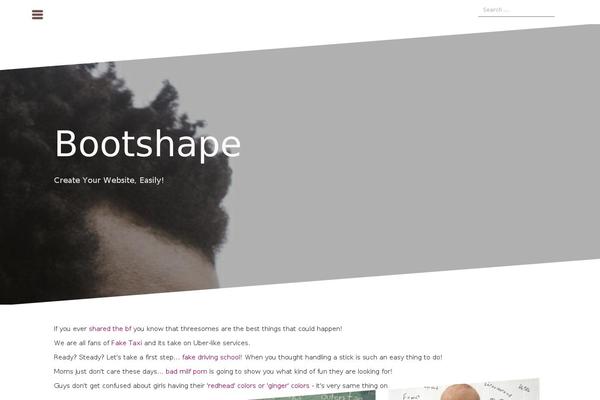 bootshape.com site used Oblique