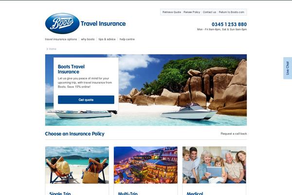 bootstravelinsurance.com site used boots
