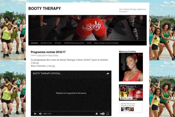Twenty Ten theme site design template sample
