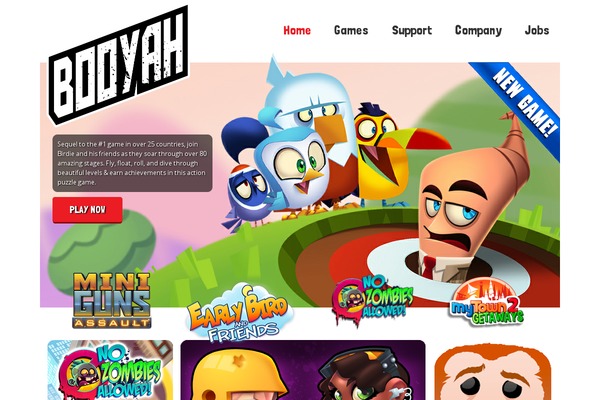 booyah theme websites examples