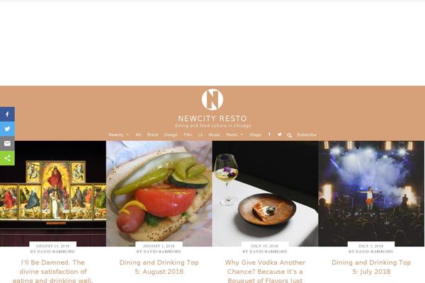 Milan-pro theme site design template sample