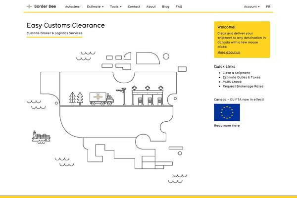 borderbee.com site used Borderbee-2016