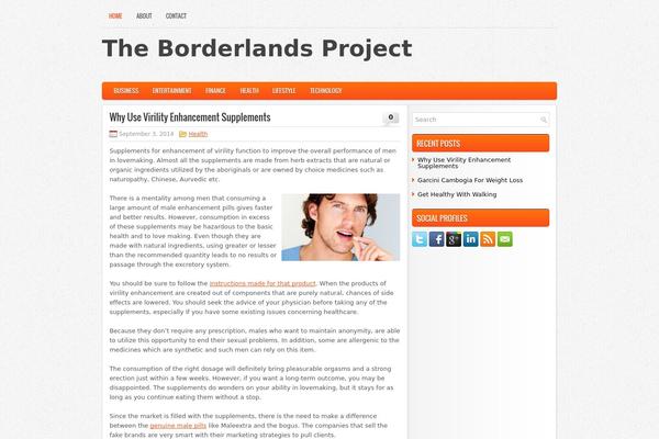 borderlandsproject.org site used Outstanding