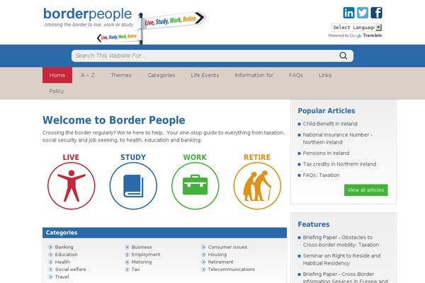 borderpeople.info site used Websiteni-foundation