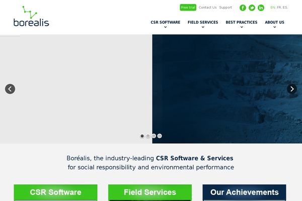borealis WordPress theme, websites list used borealis theme borealis theme websites examples