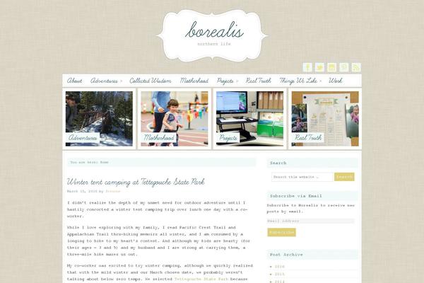 borealisblog.com site used Pure-elegance