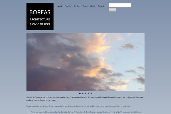 boreasarchitecture.ca site used Boreas